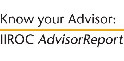 A yellow line is written in front of the word " advisorreport ".